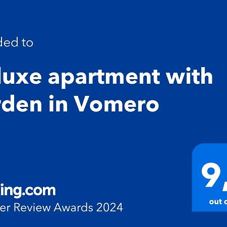 Deluxe Apartment With Garden In Vomero Napoli Esterno foto